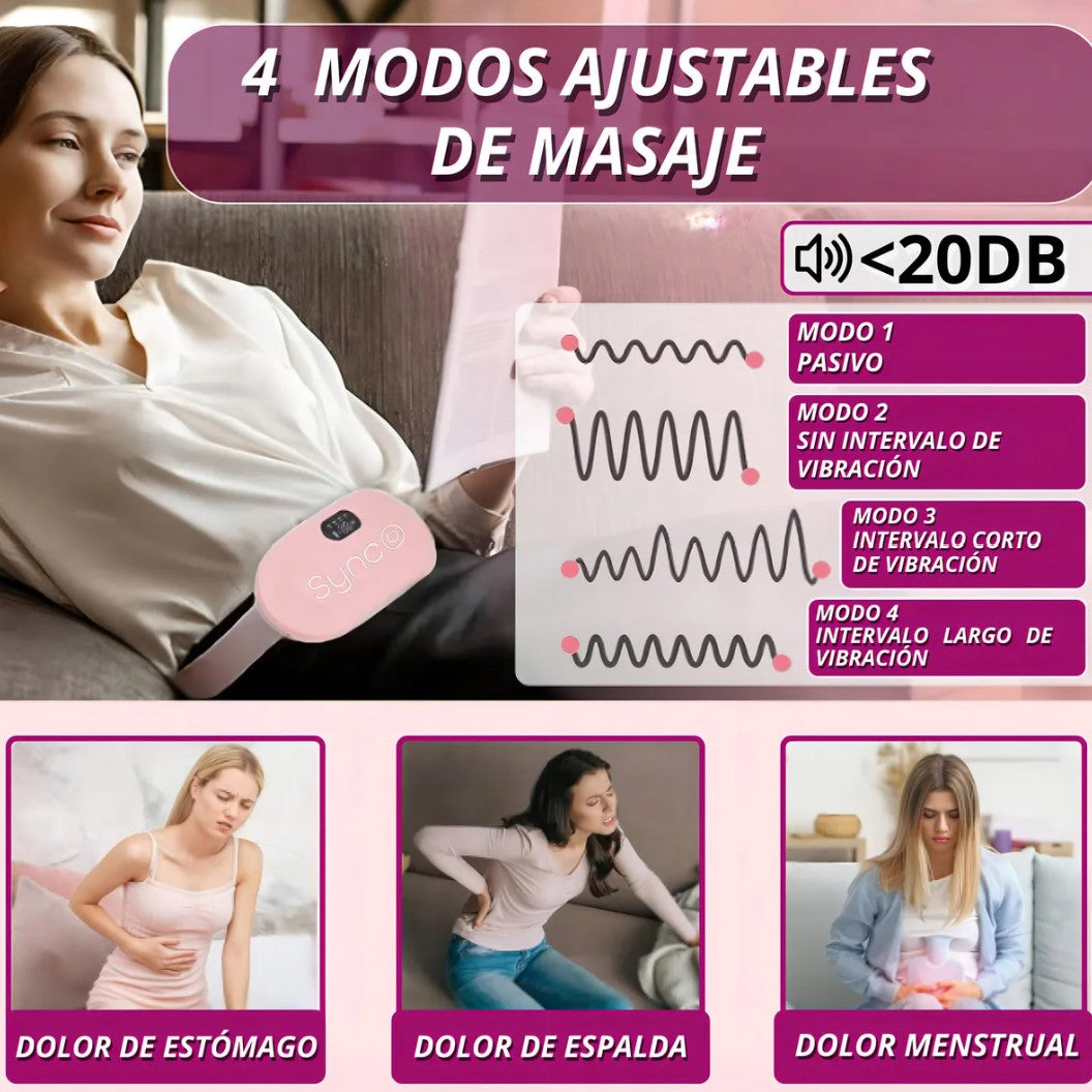 💖 Dile adiós al dolor menstrual: el cinturón térmico inteligente que alivia tus cólicos en minutos 💖