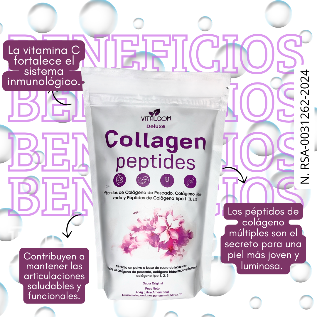 Descubre el Secreto de una Piel Joven y Radiante ✨ ¡Colágeno que Transforma! Collagen Peptides